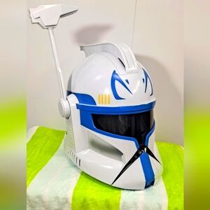 2008 Hasbro Captain Rex Clone Trooper Helmet & costume